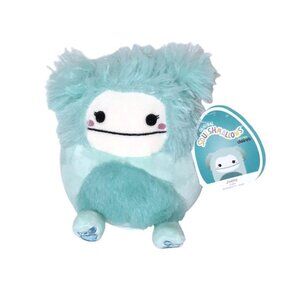 2021 Squishmallows Joelle Big Foot Yeti Claire's Squishmallow Plush Toy 5" NEW